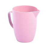 Kruik van kunststof, roze, 1,5 l