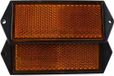 Benson Réflecteur avec fixation à vis - rectangulaire - orange - 100 x 40 mm - 2 pièces