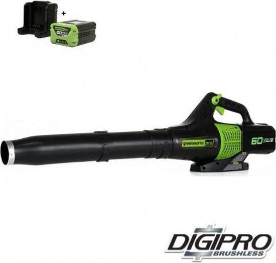 GREENWORKS 60V accu bladblazer + 2 Ah accu