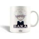 Keramische mok maniacase, Baka Kirua Hunter x Hunter Anime