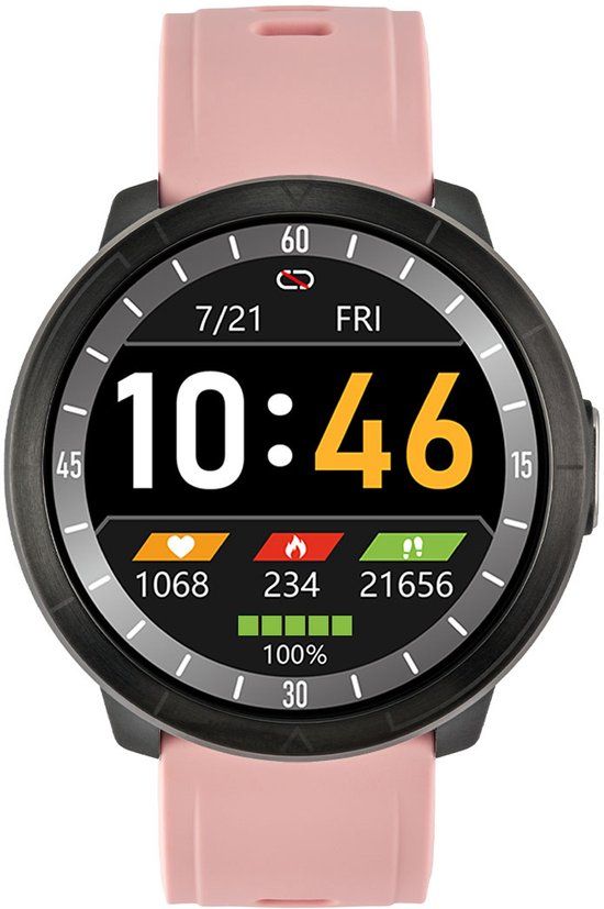Watchmark Smartwatch WM18 roze