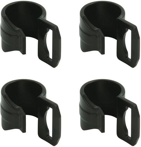 ProPlus Tentclip Met Sleuf 20 - 25 Mm Zwart 4 Stuks In Blister