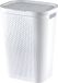 Panier à linge Infinity 59l avec motif à pois - Blanc, plastique
