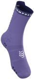 Compressport Pro Racing Socks v4.0 Trail - Trailrunsokken - Hardloopsokken - Unisex - Polyester - Schoenmaat 39-41 - Aster Purple/Peacoat
