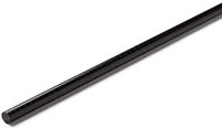 RS PRO Acetal-ronde stang, acetal zwart 1,41 g/cm³, Ø 10 mm x 1 m, verpakking van 5 stuks