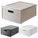 Rotho Country stapelbare opbergbox 19,2L wit