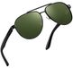 Omgoods - Lunettes de soleil aviateur polarisées avec protection UV400