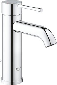 GROHE Essence New Wastafelkraan - Chroom - Met trek-waste - Waterbesparend