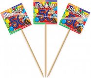 Folat Cocktailprikkers Abraham - 50 jaar - 50 stuks