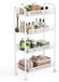 Solidchoice Chariot de rangement 4 couches