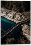 KuijsFotoprint Dibond - Brug over Blauwe Rivier - Foto op Aluminium - 40x60cm