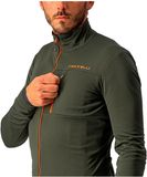 Castelli GO fietsjas Military Green/Fiery Red - Mannen - maat S