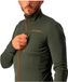 Castelli GO fietsjas Military Green/Fiery Red - Mannen - maat S