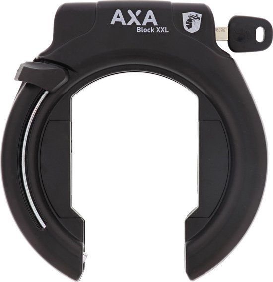 AXA Block XXL Ringslot - Zwart - Retractable - Frameslot - Plug-in mogelijkheid - Fiets - 583400560X05SC