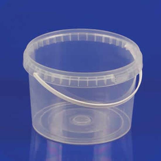 Voervoorvis 5,5 Liter Emmers - Transparant met deksel (10 stuks)