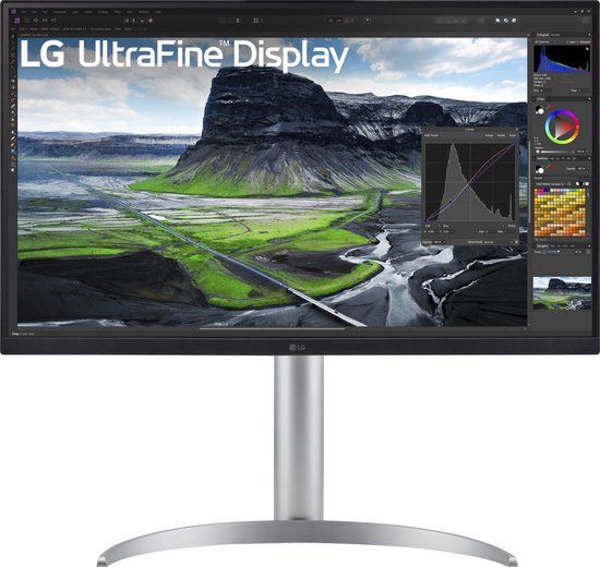 LG UltraFine 27UQ850-W - 27 Inch Nano IPS Black 4K USB-C Monitor