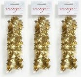 Inge-glas Inge's Christmas Decor Gmbh 3x Kerstslingers goud 750cm