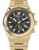 Versace - VESO00922 - Polshorloge - Heren - Kwarts - Goudkleurig
