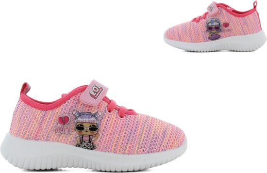 LOL Surprise Girls Sneakers - Low, Pink/White, Size 25
