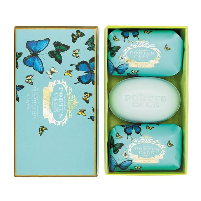 Castelbel Portus Cale Butterflies Zeepset 3 x 150 gr