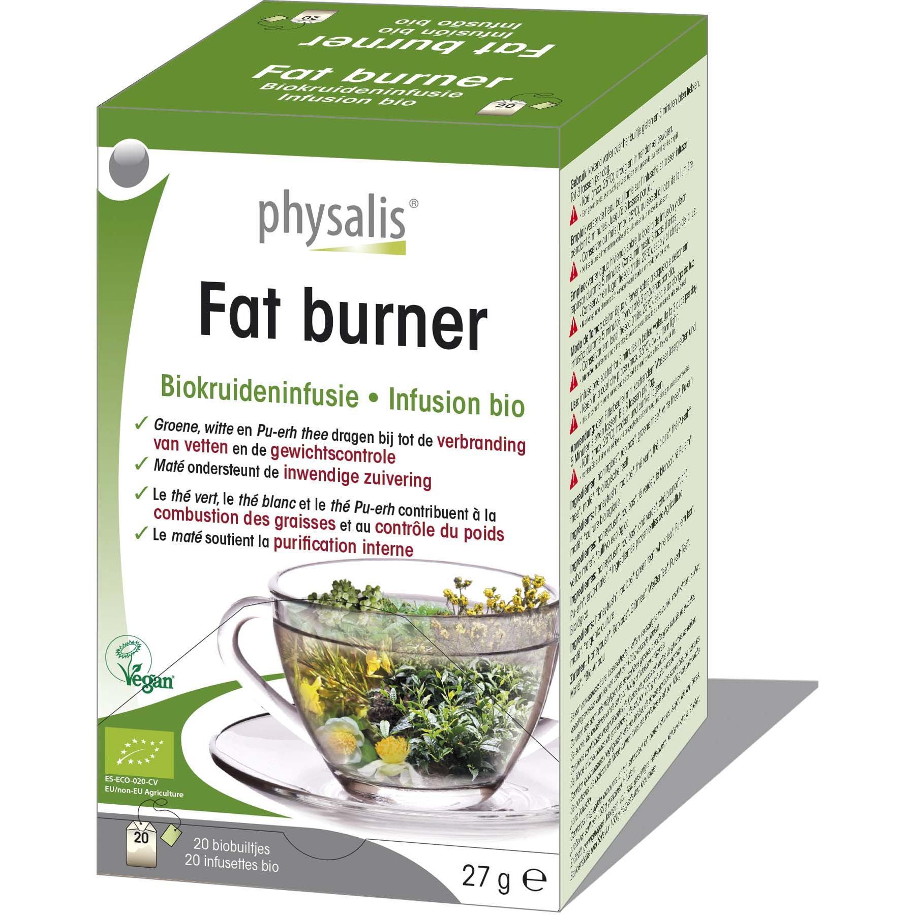 Physalis Fat Burner infusie Thee 20 stuks