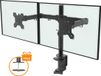 Douxe DXM2 - Bras de moniteur double - Noir