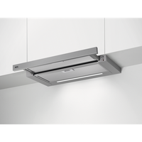 AEG DPE5660M Hotte semi-encastrable (extractible) - Gris - 495 m³/h - A