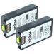 vhbw 2X Batterie Compatible avec Zebra MC3190-GL4H04E0A | MC3190-KK0PBBG00WR, MC3190-RL2S04E0A scanner de code-barre POS (6800mAh, 3,7V, Li-ion)