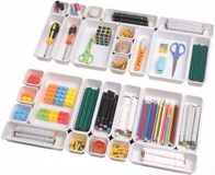 JustValue Lade Organizer Set - 44-Delig - Wit