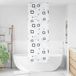 Maison Exclusive - Rideau de douche 70x240 cm
