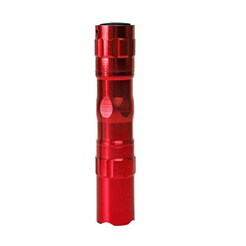 AOCGO Mini-zaklamp van aluminium, LED-zaklamp voor camping, rood