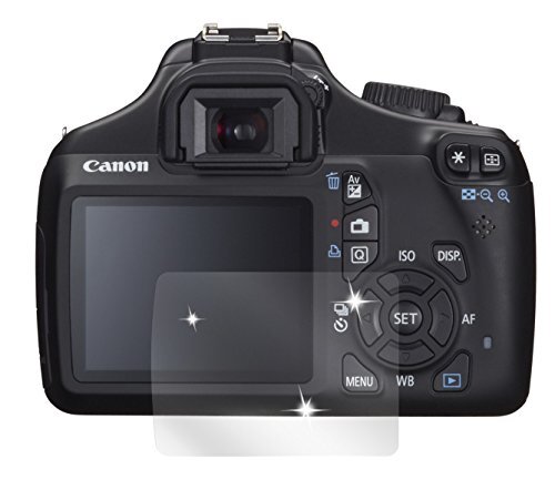 dipos I 6X beschermfolie helder compatibel met Canon EOS 1100D folie displaybeschermfolie