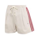 ADIDAS ORIGINALS Bandplooibroek 'Resort' taupe / donkerrood