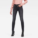 G-Star Lynn Skinny Wmn Dames Jeans Dusty Grey