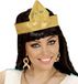 Feestwinkel Direct Gouden slang oorbellen met rode strass oogjes