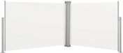 vidaXL Pare-vent extensible 100x1000 cm crème