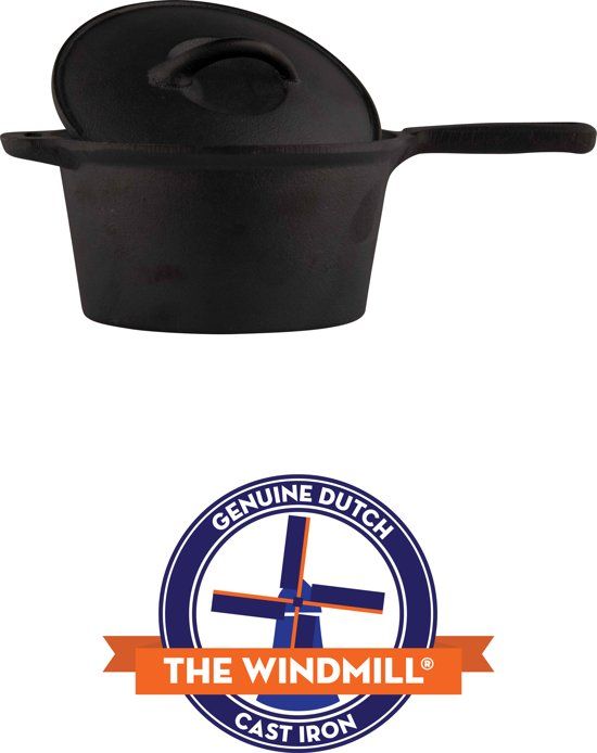 The Windmill Cast Iron Sauspan - 7107968876432