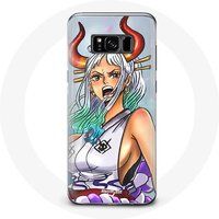 Maniacase Hoesje voor Samsung Galaxy S8 Plus Yamato One Piece Anime Manga