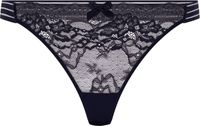 Hunkemöller Dames Lingerie String Sully - Blauw - maat L