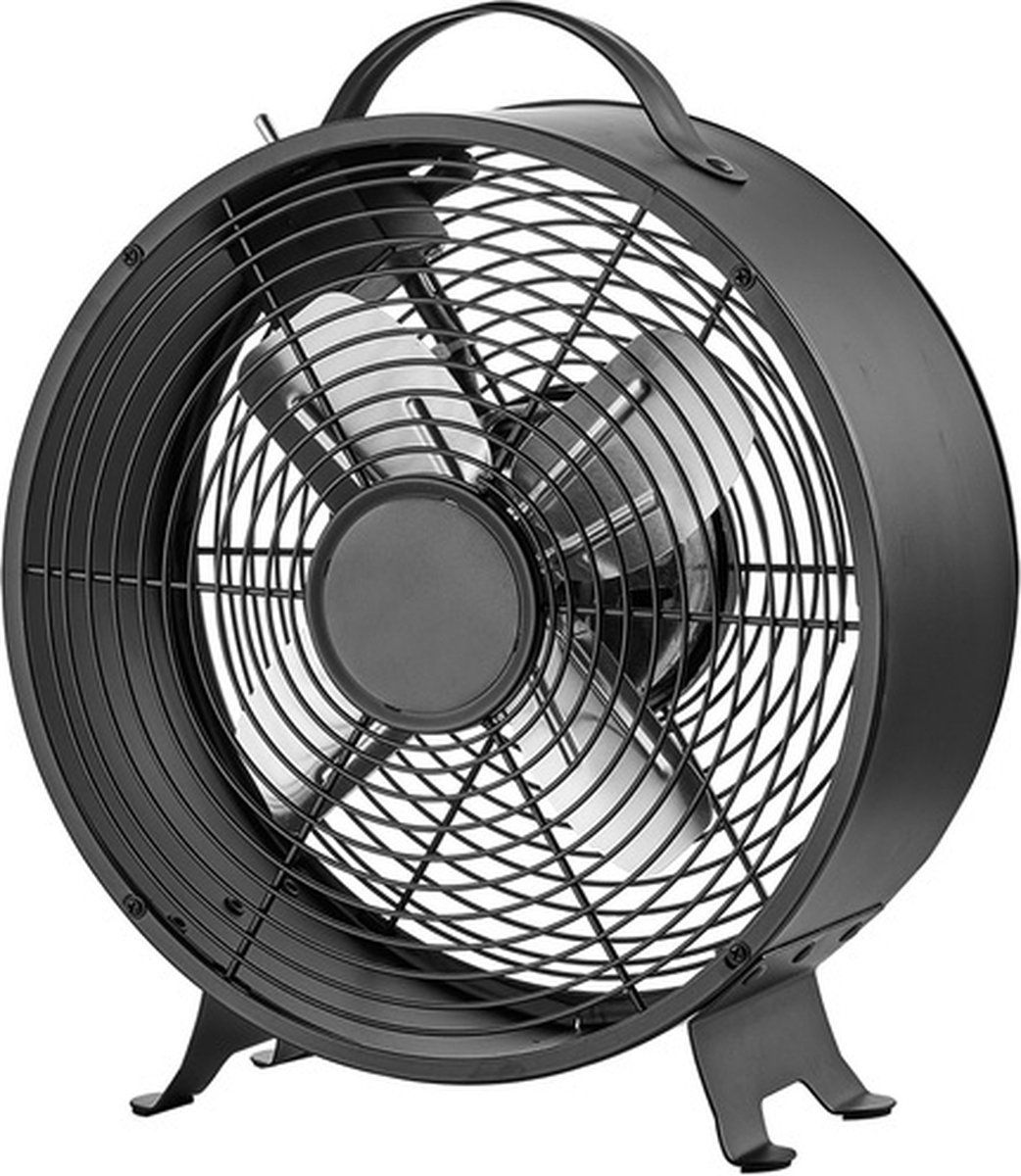 Excellent Electrics Industriële Tafelventilator - 26 cm - 20 Watt - Zwart