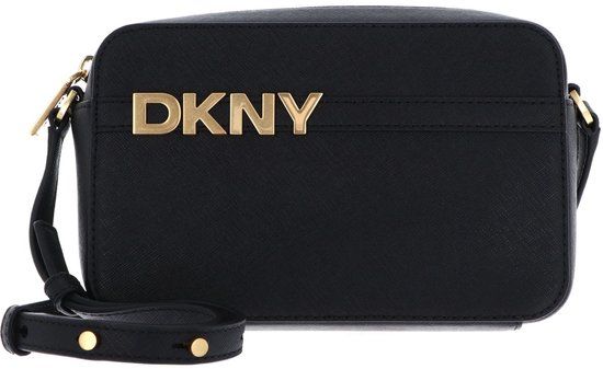 DKNY Avril Camera Bag Blk / Gold zwart