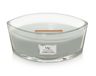 WoodWick Heartwick Flame Ellipse Bougie parfumée Lavande & Cèdre - 50 heures