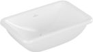 Villeroy & Boch Loop&Friends Inbouw wastafel, 54x34 cm, met overloop, CeramicPlus, alpine wit