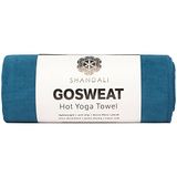 SUEDE Super absorberende antislip 100% microvezel warme yogahanddoek - Beste voor bikram/warme yoga en kamperen/outdoor - avondblauw, standaard - 26,5 x 72 cm