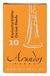 Arundos Aida BB-klarinettenblad, 10 stuks, Duitse snit, maat 3