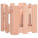 VidaXL Plantenbak met hekontwerp 30x30x30 cm massief dougashout
