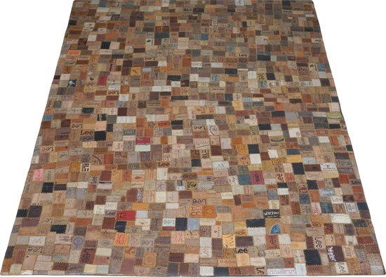 Veer Carpets Karpet Royal Labels - 160 x 230 cm - Bruin/Beige