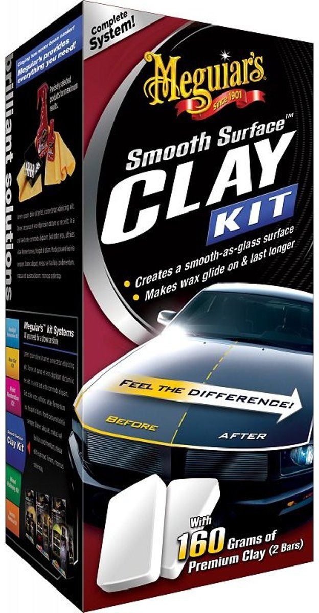 Meguiars Smooth Surface Clay Kit - 0070382800437