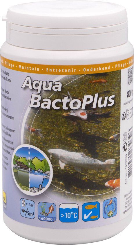 Velda Ubbink Aqua Bacto Plus 800g Vijverwaterbehandelingsmiddel