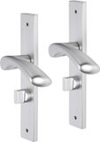 Impresso Oxford Deurkruk - Aluminium - 2 stuks